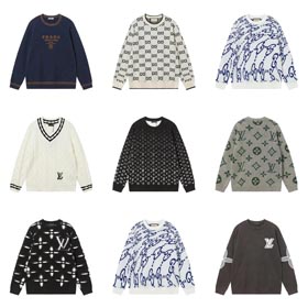 Louis Vuitton GUCCI Burberry sweter