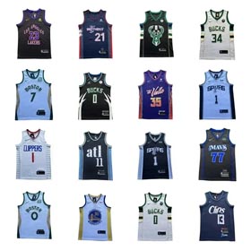 Lakers Bucks Clippers Suns Koszykówka Jersey-1228
