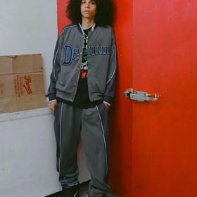 DENIM LAARS Moda casual kurtka sportowa garnitur-1628