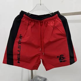 Hell Star Color Block Letters Modne szorty (4 style) -1631