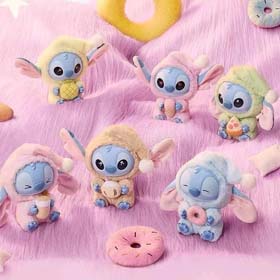 Stitch serii ślepe pudełko modne postać Stitch winylowe pluszowe zabawki słodkie zabawki urodziny pr