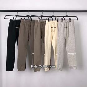 Essentianls Spodnie dziecięce flanelowe plus fleece sweatpants-2716