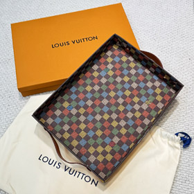 Louis Vuitton LV taca biurkowa może przechowywać biżuterię keychain-3536