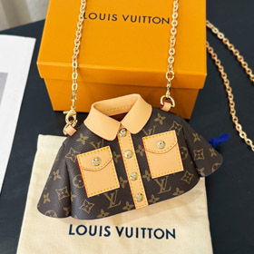 Louis Vuitton LV mini odzież messenger torba słuchawka torba czerwona torba-3552