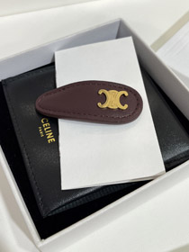 Celine Arc de Triomphe logo woda kropla chleb hairpin-3564