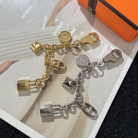 Hermes świnia nos zamka torba wiszący łańcuch-3566