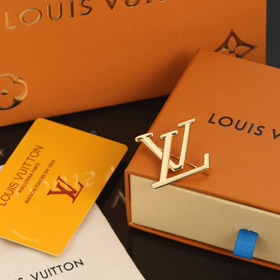 Louis Vuitton LV Lista metalowa broszka-3911  