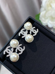 Chanel Double C Hollow Design Kolczyki-3926  