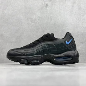 Nike Air Max 95 Black Reflective Proste i wszechstronne buty biegowe z niskim topem-2871