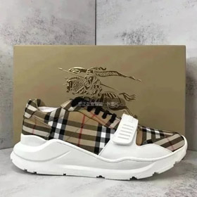 Burberry Vintage siatki logo nadruk low-top buty-2952