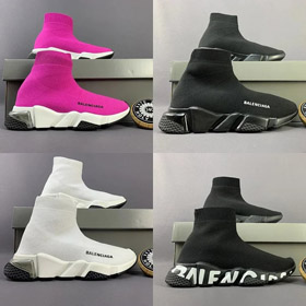 Balenciaga Speed wygodne i proste buty sportowe High-Top-2960