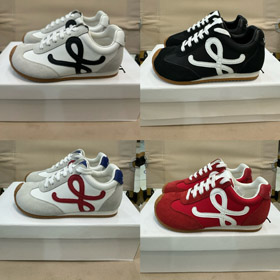 LOEWE Ballet Runner 2.0 Nylon i skóra dla dzieci Low-Top niemieckie buty szkoleniowe-4165