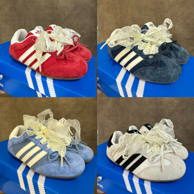 Adidas Trefoil Koronka Bowknot Dexun Taniec Buty-4189