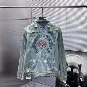 Kurtka denimowa Chrome Hearts  